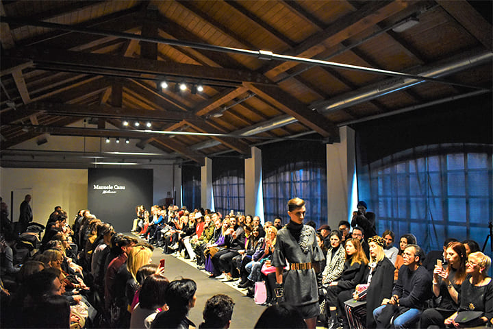 Maison Manuele Canu woman collection showcase